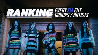 ranking every SM Entertainment artists/groups