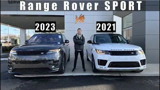 Range Rover SPORT comparison // 2023 vs 2021. Best Range Rover ever?