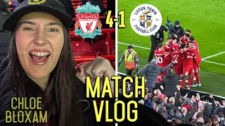 VIRGIL, GAKPO, DIAZ & ELLIOTT SCORE IN ANOTHER COMEBACK WIN! | Liverpool 4-1 Luton | Match Vlog