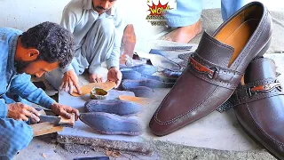 Ingenious Craftsmen how  Make Handmade Leather Shoes for Men | How It's Made: Handmade shoes