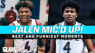 Jalen Green's Mic'd Up Highlights‼️ The Best and Funniest Moments 🔥🎤