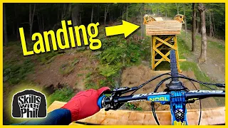 These Bike Park Jumps Are Completely Insane!