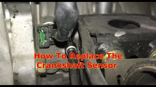How To Replace The Crankshaft Sensor 2002-2006 Nissan Altima 2.5 Liter
