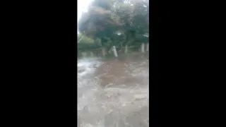Дождь! Град! Гром! Молния! Потоп! Машины плавают в центре г.Чебоксары, июль 2019г.