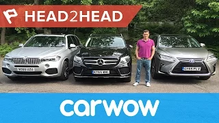 BMW X5 vs Mercedes GLE vs Lexus RX review | Head2Head