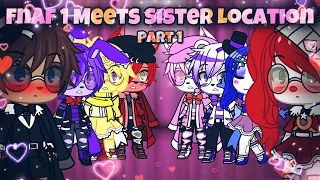 Fnaf 1 Meets Sister Location Part 1/? ~ Gacha Club❤️~ (Gabriel/Freddy X Elizabeth/Circus Baby) My AU