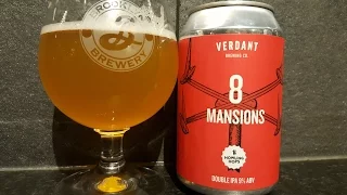 Verdant 8 Mansions Double IPA By Verdant Brewing Company & Howling Hops | British Craft Beer Review