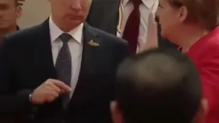 Прикол озвучка, Путин и Меркель