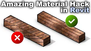 Material Hack in Revit Tutorial (Material Placement in Revit)