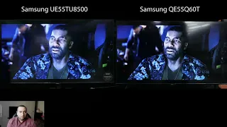 Samsung UE55TU8500 VS Samsung QE55Q60T