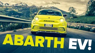NEW Abarth 500e Review | Does an electric hot-hatch really work?