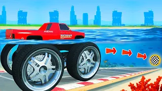 Welches AUTO kann weiter UNTER WASSER fahren in GTA 5! (Experiment)