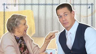 John Cena Teaches Nana Joan The Original John Cena Dance | @TheHookOfficial