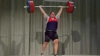 British American Cheryl Haworth, American Womens Heavyweight Record Clean & Jerk, 161kg 354 Pounds
