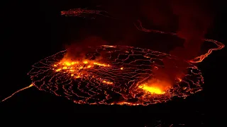 Five minutes of Lava - Nyiragongo