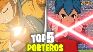 TOP 5 PORTEROS de TODO INAZUMA ELEVEN