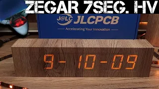 Zegar Internetowy DIY. Jak zamówić PCB z przylutowanymi częściami z @JLCPCB ? Gerber BOM CPL MAX7219