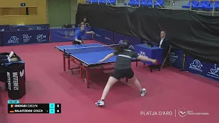 Eireen Kalaitzidou (GER) vs Evelyn Ungvari (ROU) | U19 QF | 2024 WTT Youth Contender Platja d'Aro