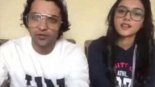 Sumedh as (Krishna) & Mallika as (Radha) Mengatakan kpd fans indonesia "AKU CINTA KAMU INDONESIA❤"