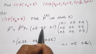 (Tamil)MARKOV CHAIN PROBLEM 1