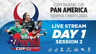2024 ITTF Pan American Cup, Corpus Christi, TX - USA | Day 1 Afternoon