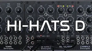 Erica Synths HI HATS D demo