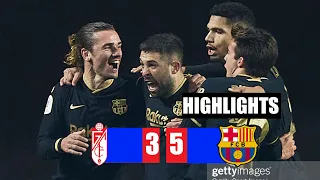 Granada vs Barcelona 3-5 All Goals & Highlights 03/02/2021 HD