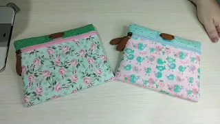 Nécessaire dupla Multiuso | Muito Fácil | DIY |Multipurpose double toilet bag | Very easy