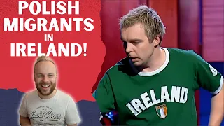 Englishman Reacts to... Kabaret Ani Mru Mru - Poles In Ireland (ENG subs)