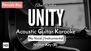 Unity [Karaoke Acoustic] - Alan Walker [HQ Audio]