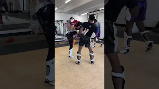 High Level Sparring - Damian Alamos & TJ The Thinking Man (Charles Johnson)