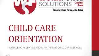 Child Care Orientation Presentation