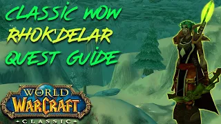 Classic Wow Rhok'delar Guide - Quest chain and demon slaying