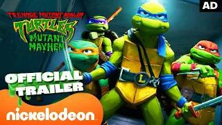 Teenage Mutant Ninja Turtles: Mutant Mayhem 🐢 Official Trailer (2023 Movie) | Nickelodeon
