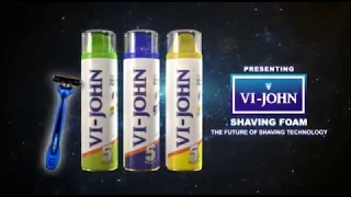 VI-JOHN Shaving Foam - The future of shaving technology