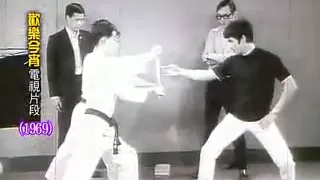 李小龍,1969年歡樂今宵,首次武術表演