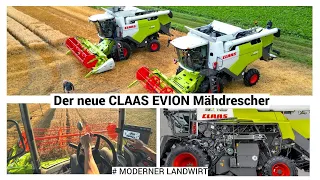 Der neue CLAAS EVION Mähdrescher - Highlights und Technische Daten