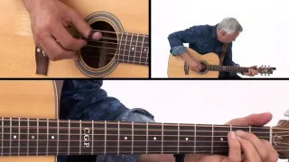 Tommy Emmanuel Guitar Lesson - House of the Rising Sun Slow Playalong