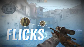 LIGHTNING FAST CS:GO PRO AWP FLICK SHOTS! (VAC SHOTS)