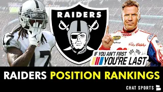 Las Vegas Raiders Position Group Rankings After NFL Free Agency & 2024 NFL Draft | Raiders Rumors