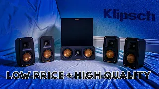 BEST BUDGET WIRED 5.1 HOME THEATER SPEAKERS - Klipsch Reference Theater Pack Unboxing & Review