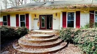 EXPLORING ABANDONED BANKRUPT NEIGHBORHOOD of CARY, NORTH CAROLINA *FOUND MURDER CRIME SCENE* 🏚🏚🏚