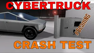 TESLA CYBERTRUCK CRASH TEST || BeamNG.drive Bonus Video!