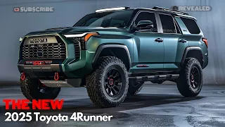 Discover the All-New 2025 Toyota 4Runner Off-Road SUV Luxury Here! What's New?