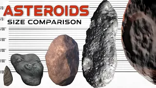 Asteroids - Size Comparison | The Largest Asteroids | Biggest Asteroids in Space | Comparison