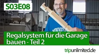 S03E08 - Stausystem mit Schubladenauszug / Heckauszug für ExMo Garage TEIL 2
