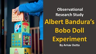 Albert Bandura's Bobo Doll Experiment  (Observational Research Study)