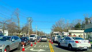 ASMR DRIVING: EXPLORING THE OUTSKIRTS OF NEW YORK CITY | Winter 2022 | 2160p 4K Video