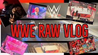 I WENT TO WWE RAW LIVE!!! VLOG