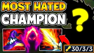 I played my most HATED champion in League of Legends... here's how it went